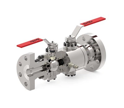 גזע הוכחה לנשיפה כפול בלוק & שסתום כדור דימום